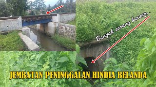 TERNYATA MASIH UTUH!! GORONG-GORONG \u0026 JEMBATAN PENINGGALAN BELANDA || MENELUSURI SEPANJANG REL