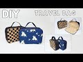 [DIY] How to sew Travel Bag (sub ENG) | Easy sewing Luggage Tote