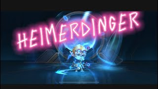 #wildrift Heimerdinger support, no ADC, match won (no commentary)