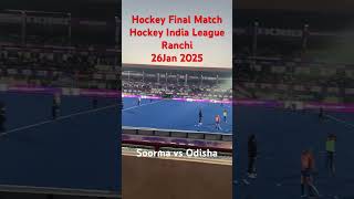 Hockey Final Match Ranchi / 26 January 2025 / Soorma vs Odisha Warriors