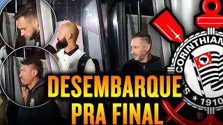 Confira o DESEMBARQUE do CORINTHIANS no RIO pra Final contra o Flamengo pela Copa do Brasil 22