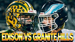 Edison vs Granite Hills‼️- CIF D-1A Championship🔥 - OC vs SD Shootout😳