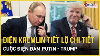 Nga công bố thông tin chi tiết cuộc điện đàm chấn động lịch sử giữa ông Putin và ông Trump