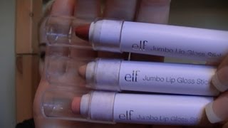 Review: Elf Jumbo Gloss Sticks