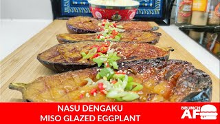 NASU DENGAKU MISO GLAZED EGGPLANT