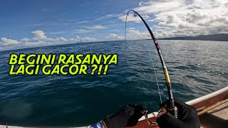 MENANG BANYAK !!! Akhirnya kena racun mancing di perahu UL jigging & casting segacor ini