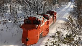 2020年１月７日（火）今日の「宗谷ラッセル」雪351レ DE15-2515 南稚内行