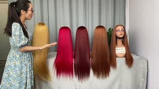 les perruques colorées personnalisés de Safavorihair ❤