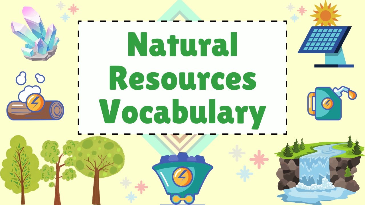 NATURAL RESOURCES VOCABULARY || Learn About Natural Resources || - YouTube