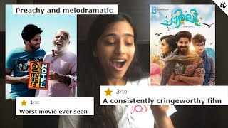 Reading Negative Reviews of my FAV Malayalam Movies | Ustad Hotel | Charlie