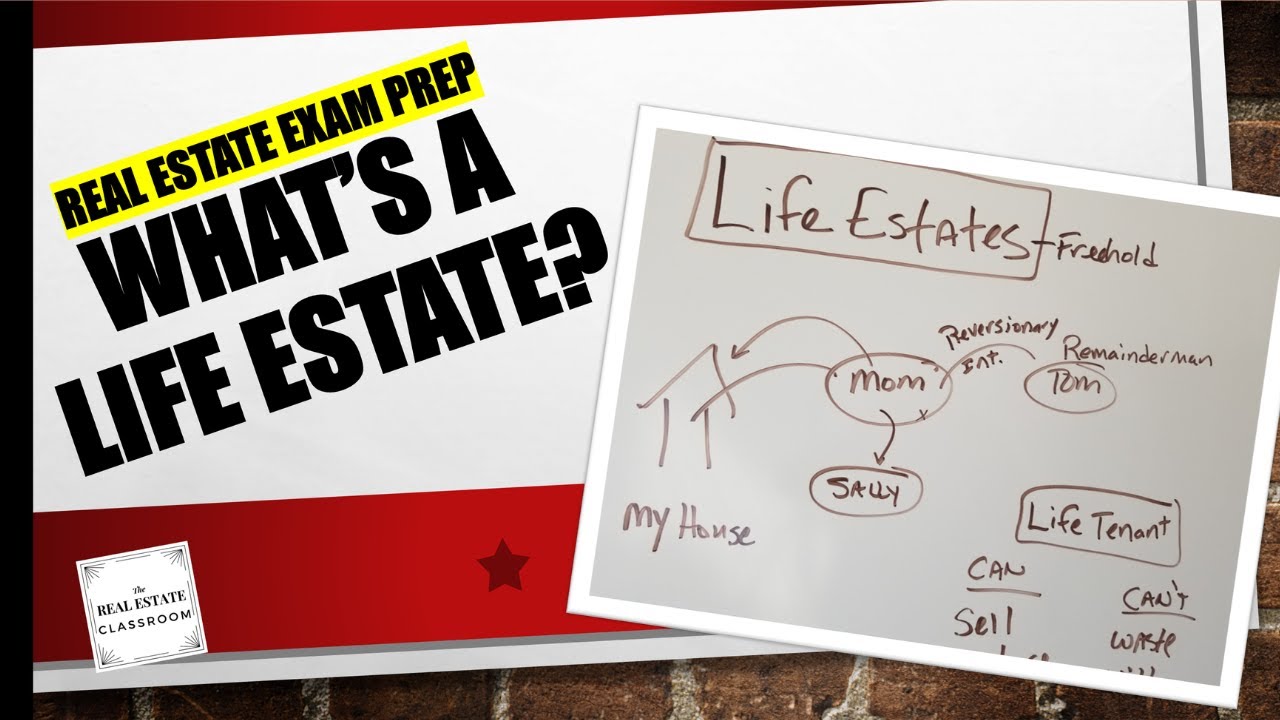 What Is A Life Estate? | Real Estate Exam Prep - YouTube