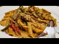 Jerk Shrimp Rasta Pasta Recipe 2022 | Pasta Recipes | How to make pasta sauce | Chaz’s Cuisines