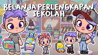 VLOG: BELANJA PERLENGKAPAN SEKOLAH ZEAN \u0026 ZOEY ! AVATAR WORLD DRAMA ROLEPLAY ! PAZU