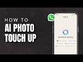 How To Use WhatsApp Meta AI Photo Touch Up 2026 | Enhance Photos With AI