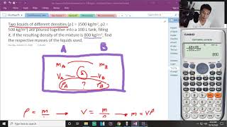 Fluid Mixture Sample Problem