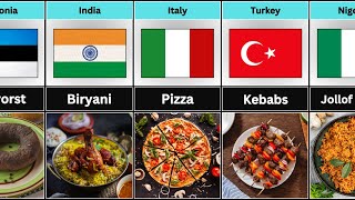 World on a Plate: Iconic Dishes from All 195 Countries!