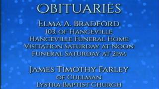 Today's Obituaries - December 26, 2014