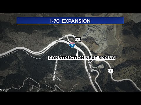 CDOT Reveals Rendering Of I-70 Expansion At Floyd Hill - YouTube