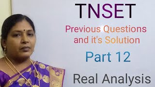 Tnset Mathematics - Previous year questions and its solutions - [Tamil]