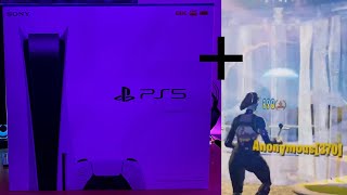 PS5 UNBOXING with INSANE 120 FPS Fortnite Gameplay