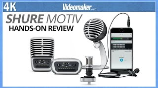 Shure MOTIV Microphone Line for iOS - Hands-on Review