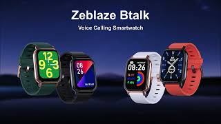 Zeblaze Btalk/official introduction- Voice calling with big screen