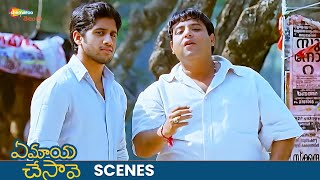 Naga Chaitanya & Krishnudu Super Scene | Ye Maya Chesave Movie Best Scenes | Gautam Menon | Shemaroo