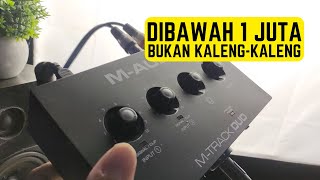 Soundcard Harga Dibawah 1 Juta Buat Recording | M-Audio M Track Duo