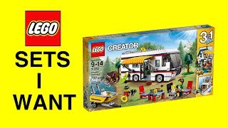HERE ARE THE LEGO SETS I WANT!