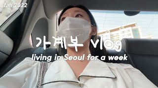 [가계부vlog #1] 서울 사는 직장인은 1주일에 얼마나 쓸까? | 사실 지출 vlog