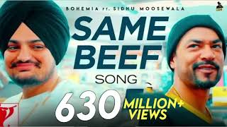 Same Beef (Full Song) Sidhu Moose Wala | Bohemia | New Punjabi Song 2024