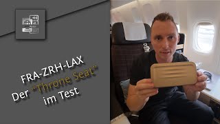 @FlySWISS Business Class auf der 777-300ER: Frankfurt - Zürich - Los Angeles | Der \