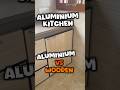 Aluminium Kitchen design |Aluminium Kitchen #aluminiumkitchen #kitchen