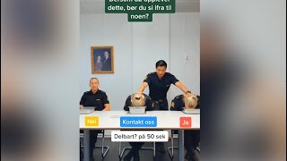 Norveç Polisi de Tik Tok akımına uydu! İşte en komik videolar \u0026 paylaşımlar!