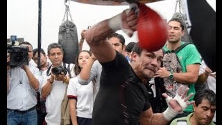 Juan Manuel "Dinamita" Márquez EXPLODES a speed bag