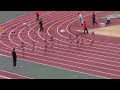 第65回大阪学生陸上競技選手権大会　女子100ｍ決勝