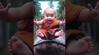 😃||Cute Moments Of Cute Monk ||😃#cutemonk  #cute  #cutebaby #viral #trending #shorts