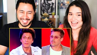 INTERVIEW WITH BRAD PITT & SRK | Reaction | Jaby Koay