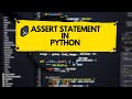🤖 Master assert statement in Python and improve your debugging skills!