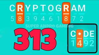 CRYPTOGRAM 313