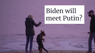Biden says 'we'll see' when asked if he would soon meet Putin