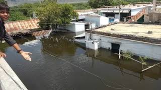 Gandikota project gates open Korrapadu village