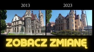 Tak zmienił się zamek przez ostatnie 10 lat