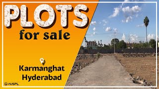 Plots for sale at Karmanghat Hyderabad | Cont: 9581002911, 9885390877