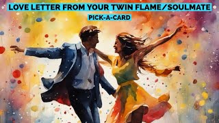 ❤️‍🔥💌❤️‍🔥Channeled Love Letter From Your Twin Flame Or Soulmate❤️Pick-A-Card❤️