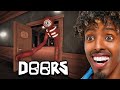 AJ PLAYS ROBLOX DOORS!