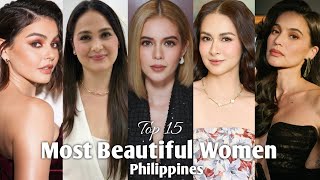 TOP 15 Most Beautiful Women in the Philippines 2026 | Pinakamagandang Artista sa Pilipinas