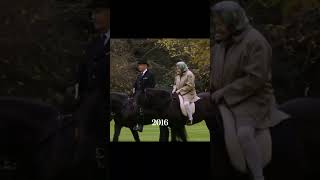 Queen Elizabeth II loved horses very much #queenelizabeth #royalfamily #trending