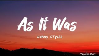 Harry Styles - As it was (Lyrics) | Ruth B. ,Shawn Mendes,Wiz Khalifa feat. Charlie Puth