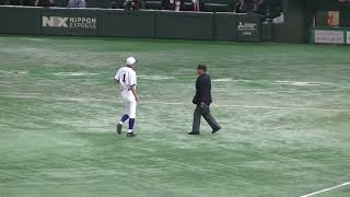 イチロー猪猪股華さん（神村学園）三振ところでどうした色々守備が変わる 【イチロー選抜 対 高校野球女子選抜2022/11/3】